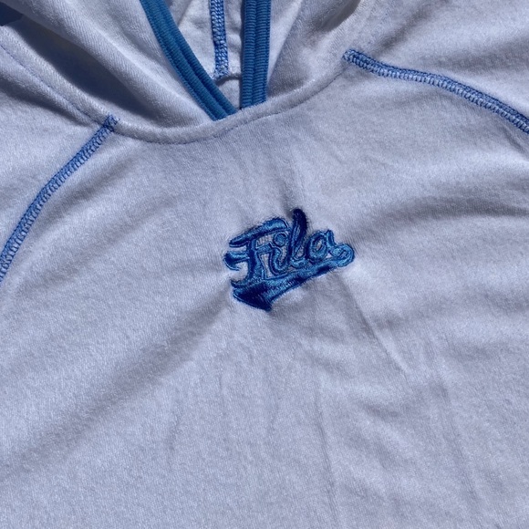 00’s Fila Hooded Towel Tank - Picture 4 of 5